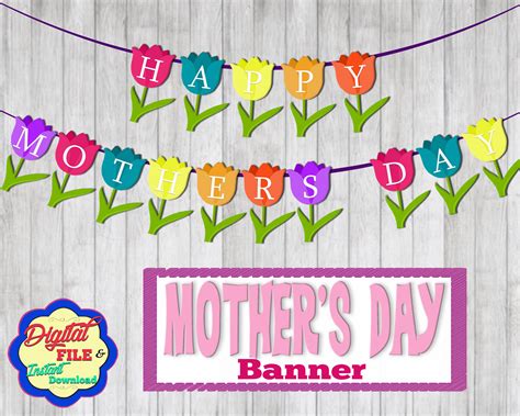 happy mothers day banners